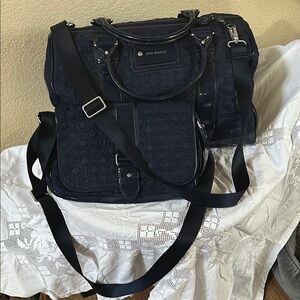 Vera Bradley Navy Travel Bag